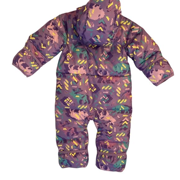 New Columbia Snuggly Bunny Baby Suit 12-18 Months Paisley Purple - Picture 3 of 7